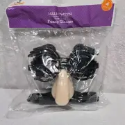 Pack Of 4 Funny Foolish Nerd Halloween Black Glasses Eyebrow Nose Mustache New