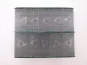 10pc) ToolFlo 16ER 8UN AC22R Laydown Coated Carbide 8 TPI Threading Inserts