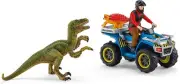 Schleich Dinosaurs - Quad Escape From Velociraptor