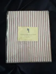 Pottery Barn Kids Ticking Stripe Twin Duvet Cover. New In Unopened Package