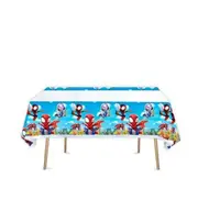 Spidey and Friends Spiderman Tablecloth Party Supplies Birthday Decorations 108*180cm
