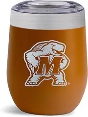 The Memory Company | Licensed NCAA 12oz Stainless Steel Stemless Wine Tumbler,Florida State University