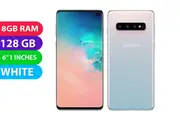 Samsung Galaxy S10 (128GB, White) - Grade (Excellent)