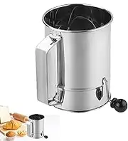 Baking Sifter - Stainless Steel Icing Sugar Sifter,Hand Sieve, Handheld Cup Sifter, Kitchen Baking Tool for Baking Cakes