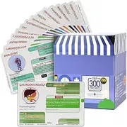 Top 300 Drugs Pharmacology Cards - Portable Flashcards with Box - Study & Review Notes for NCLEX, NAPLEX, Nursing, Pharmacy, Med School - Guide for Clinical Assessment, Lab, Dose, Drug Names 2