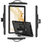 Pisen Rugged Samsung Galaxy Tab S9+ 12.4" Case Black