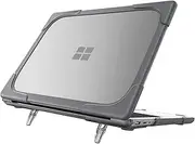 ProCase Protective Case for 15 Inch Surface Laptop 5/4/3, Heavy Duty Slim Hard Shell Cover with Foldable Kickstands for 15" Laptop 2022 2021 2019 Old Version -Grey