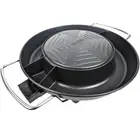Pan Grill Griddle non-stick Skillet Nonstick Aluminum 18 Inch Cookware Otto