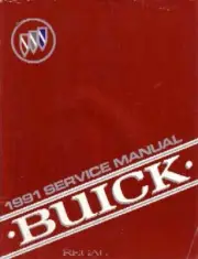 1991 Buick Regal Shop Service Repair Manual Book Engine Drivetrain Electrical