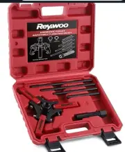 Harmonic Balancer Puller Kit, Adjustable 3-Jaw Puller for (Removing Pulley)