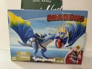 Playmobil Astrid & Stormfly 9247 How To Train Your Dragon 2017. New. B7