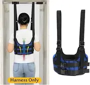 Back Stretcher Hanging Spinal Decompression Harness Back Alignment Device Decompressor Back Belt Lumbar Traction for Home Use Thoracic Stretcher Spine Reset Belt for Lower Back Pain (Medium)