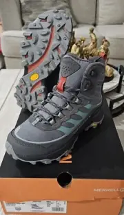 NEW Women's Size 7 Merrell Moab Speed Thermo Waterproof Mid Hiking Boots