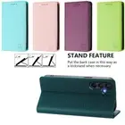 Phone Cover for Samsung A56 A16 A73 A06 A52 A55 Solid Color Magnetic Wallet Case