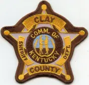 CLAY COUNTY KENTUCKY KY SHERIFF POLICE PATCH