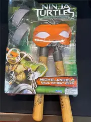 Ninja Turtles Michelangelo Ninja Combat Gear Playmates Toys 2014