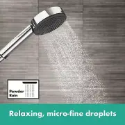 Hansgrohe Pulsify Select S 105 3jet hand shower Relaxation chrome, with EcoSmart