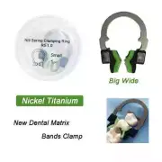 Dental Matrix Bands Ring Sectional Matrice Clamp Fit Garrison Palodent V3 Titani