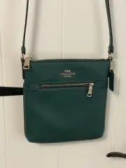 NWT COACH MINI ROWAN FILE BAG