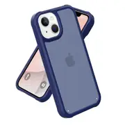 Iphone 15 Case,Military Grade Drop Protection,Heavy Duty Full-Body Shockproof Phone Case-Blue