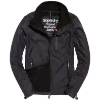 在飛比找Yahoo奇摩購物中心優惠-SUPERDRY 極度乾燥 男 外套 黑 2428