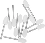 Zerodeko Wool Felt Polishing Wheel 12pcs Grinding Kit Nail Drill Bit Set Power Tool Accessory Polishing
