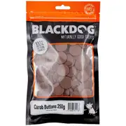 Blackdog Carob Buttons Dog Training Treats 250g