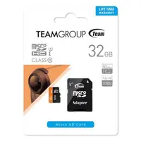 在飛比找松果購物優惠-Team 十銓 32GB 32G microSDHC TF 