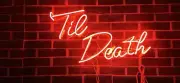 Til Death Red Acrylic 24" Neon Light Sign Lamp Real Glass With Dimmer