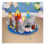 Loz LOZ Mini Blocks - Birthday Koala 11 x 11 x 11cm