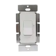 Decorator LED Dimmer Switch Single Pole/Three Way 120V Enerlites 51300-W