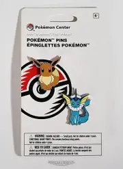 Pokemon Enamel Pins : Eevee - Vaporeon : Select - New!