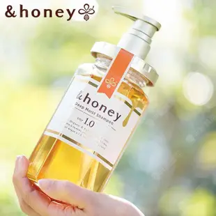 日本&honey 蜂蜜亮澤修護 洗髮乳1.0 440ml