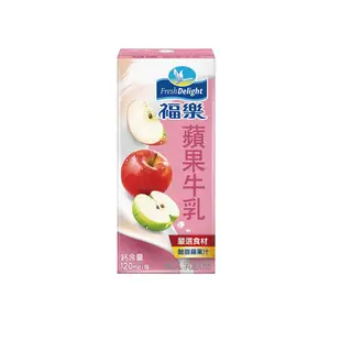 福樂 蘋果口味保久乳(200mlx24入)