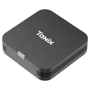 TANIX TX1 Mini TV Box, Android 10, Allwinner H313, Built-in WiFi, 1GB RAM 8GB ROM, Support 4K Decoding, 1*AV 1*HDMI 1*USB 2.0