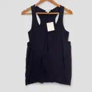Witchery Women's Black Short Sleeve Top Small Bamboo Blend NWT