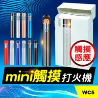 在飛比找蝦皮購物優惠-板橋現貨【mini觸摸感應打火機】USB充電打火機.防風打火