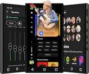 YFFIZQ 144GB MP3 Player with Bluetooth and WiFi,4.3" 1080P Full Touch Screen MP4 Player with Spotify,Portable HiFi Sound MP3 Player,Android 9.0 MTK 8 Core Music Player Support Online Music