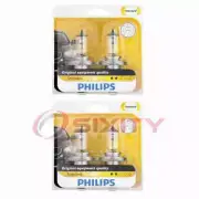 2 pc Philips High Low Beam Headlight Bulbs for Smart EQ fortwo Fortwo cr (for: Smart)