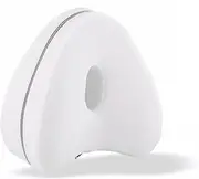 Knee Pillow,Wedge Pillow for Side Sleeper with Removable and Washable Cover,Memory Foam,Leg Body Pillows for Travel,for Sleeping,with Back & Joint Pain Relief (White)