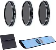 Camera Accessories Bundle For Olympus PEN E-P7, E-PL10, E-PL9, E-PL8, E-PL7, E-PL6 with Olympus M.Zuiko Digital ED 14-42mm Lens including ND2 ND4 ND8 Filters set, Black filter pouch