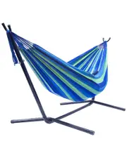 Sorbus Double Hammock With Steel Stand
