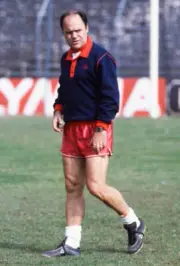 Lucien Muller Head Coach Of Monaco 1983 OLD SOCCER PHOTO
