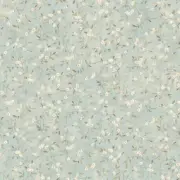 York LG1306 Rustic Living Wallpaper Collection, Floral Sprig Wallpaper - Aqua