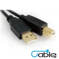 在飛比找Yahoo奇摩購物中心優惠-Cable USB2.0高速傳輸線 A公-B公 1.5M