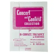 Concert And Contest Collection Bb Cornet, Trumpet Or Baritone New Hal Leonard