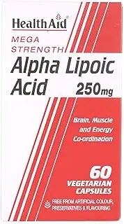 HealthAid Alpha Lipoic Acid 250mg - 60 Vegicaps