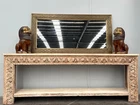 Antique Big Timber Console/ Hall Table Vintage Artistic