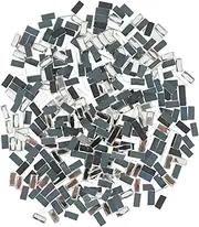 DONFAMDS 400Pcs Flatback Crystal Glass Charms for Nail Art DIY Crafts Gems for Jewelry Making Sewing Mosaic Projects for Sparkling Decorations