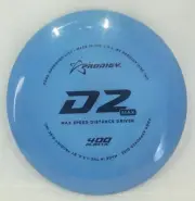 Prodigy Discs D2 MAX Distance Driver 400 Plastic Blue W/Black Stamp 172G NEW PFN